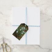 sneeuwklokje cadeautags cadeaulabel (Met Touw)