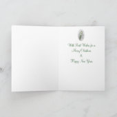 Sneeuwklokje de Maltese kerst Kaart (Binnen)