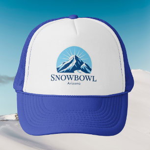 Sneeuwkom Arizona skigebied Hoed Trucker Pet