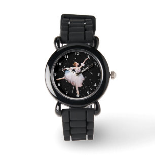sneeuwkoningin ballerina met cijfers horloge