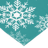 Sneeuwkraan - Kerstmis - Tafelloper (Hoek)