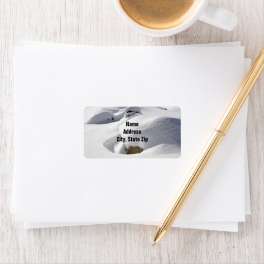 Sneeuwkrabbels Etiket (Insitu)