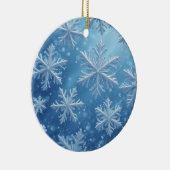 Sneeuwkristallen Keramisch Ornament (Rechts)