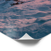 Sneeuwkust zee perfect poster (Hoek)