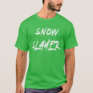 Sneeuwlaag-ploeg-bestuurder verwijderen Joke T-shirt