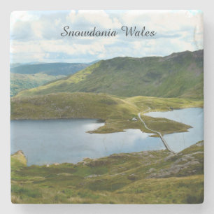 Sneeuwland Wales. Stenen Onderzetter