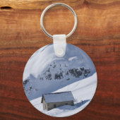 sneeuwlandschap sleutelhanger (Voorkant)