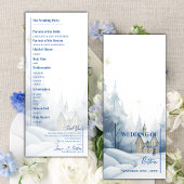 Sneeuwlandschap Winter Wedding Programma