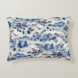 Sneeuwleopard Animal Print Skin Patroon Accent Kussen