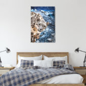 SNEEUWLEOPARD CLOUD WALKER CANVAS AFDRUK (Insitu (Slaapkamer))
