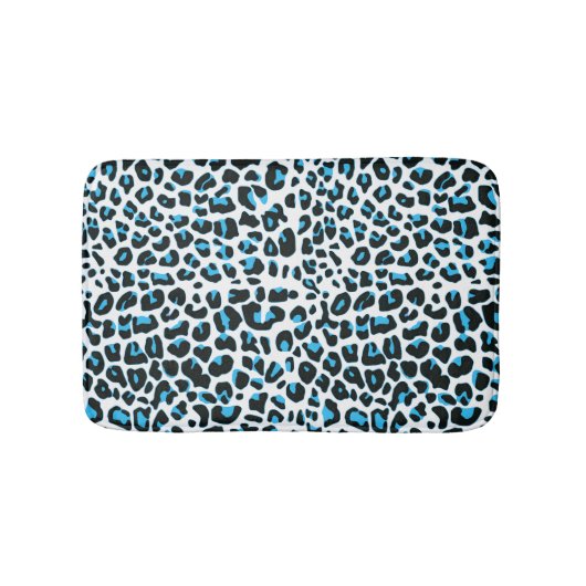 Sneeuwleopard voor printplaat badmat (Voorkant)