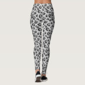 Sneeuwleopardprinter Leggings (Achterkant)
