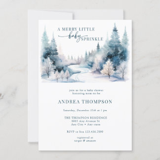 Sneeuwliefde | Winter Baby shower Kaart