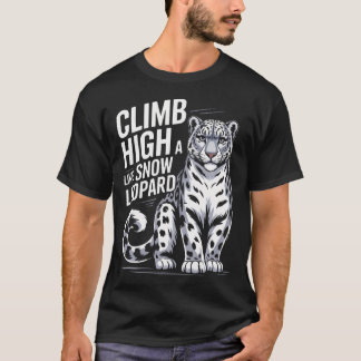 Sneeuwluipaard Liefhebber Wilde Dieren Wild T-shirt