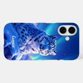 Sneeuwluipaard op Mountain Rock Case-Mate iPhone Case (Achterkant (horizontaal))
