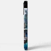 Sneeuwluipaard op Winterbrug Case-Mate iPhone Case (Achterkant / Links)