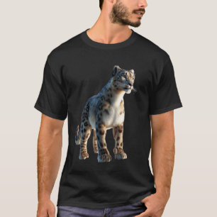 Sneeuwluipaard Panter Grote Katachtigen Panters Sc T-shirt