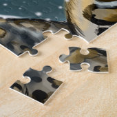 Sneeuwluipaard~puzzel Legpuzzel (Zijkant)