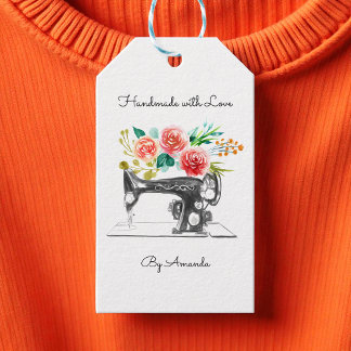 Sneeuwmachine - zwart tapijtapparaat - Gift Label Cadeaulabel