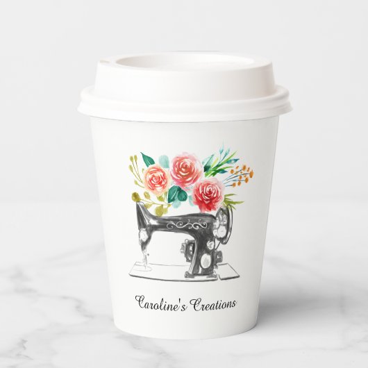 Sneeuwmachine — zwarte wittewerkstelling papieren bekers (Achterkant)