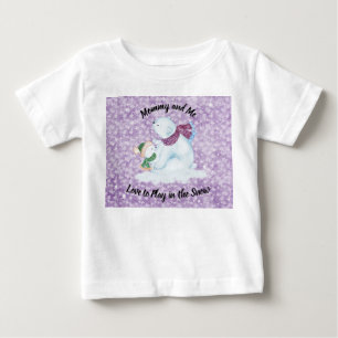 Sneeuwmam en Baby Snowman T-shirt