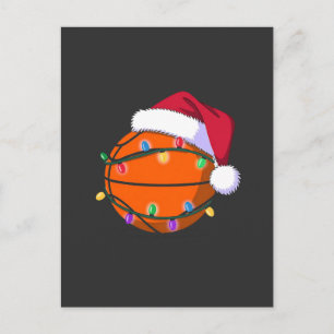 Sneeuwman Basketbal Kerstman Honkbal Sport Feestdagenkaart