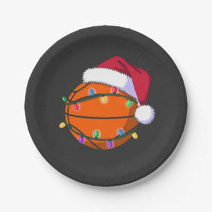 Sneeuwman Basketbal Kerstman Honkbal Sport Papieren Bordje