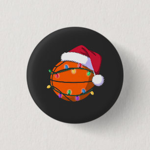 Sneeuwman Basketbal Kerstman Honkbal Sport Ronde Button 3,2 Cm