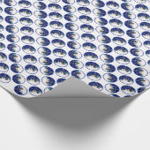 sneeuwman cadeaupapier (Hoek)