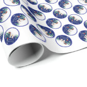 sneeuwman cadeaupapier (Rol Hoek)