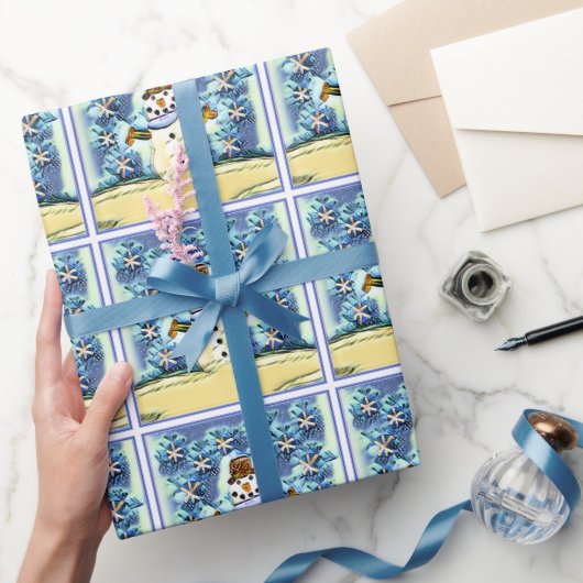 Sneeuwman Cadeaupapier (Geschenken)