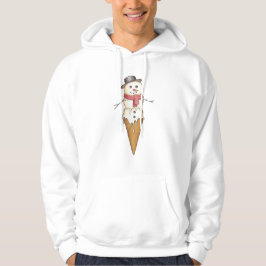 Sneeuwman Cone Kerstmis Hoodie
