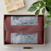 Sneeuwman en boomweefseldocument tissuepapier (Geschenk)