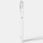 Sneeuwman en Evergreen Case-Mate iPhone Case (Achterkant / Links)