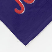 Sneeuwman Fleece Deken (Hoek)