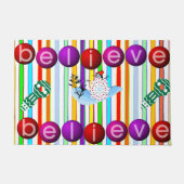 Sneeuwman Geloof Kerstmis Matt Deurmat (Voorkant)