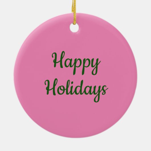 SNEEUWMAN, GINGERBREAD MAN & MOK VAN WARME CHOCOLA KERAMISCH ORNAMENT (Achterkant)