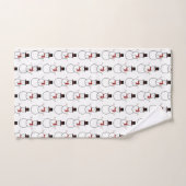 Sneeuwman handdoek set (Handdoek)