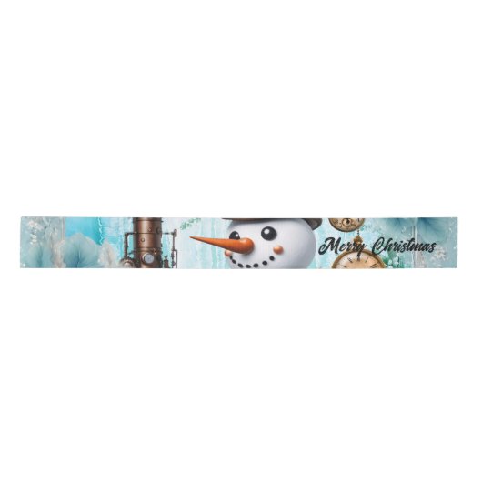 Sneeuwman in de tijd! Steampunk Snowman Lint (Voorkant)