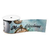 Sneeuwman in de tijd! Steampunk Snowman Lint (Spoel)
