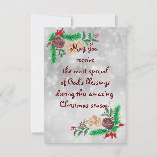 Sneeuwman Kaart (Achterkant)