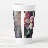 Sneeuwman Kerst Latte Mok (Voorkant)
