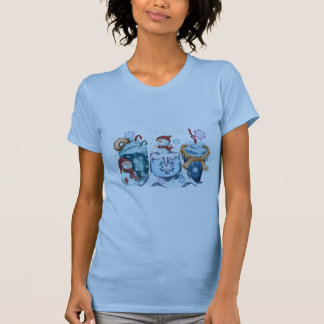 Sneeuwman Koffie T-shirts met korte mouwen