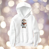 Sneeuwman Meisje Hoodie