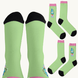 Sneeuwman Met Kerstkrans Sokken