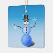 Sneeuwman Ornament (Links)
