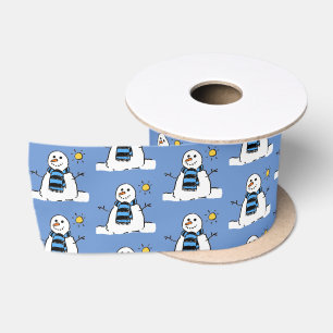 Sneeuwman Patroon Ontwerp Lint