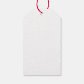 Sneeuwman Persoonlijk Cadeaulabel (Achterkant)
