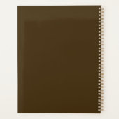 Sneeuwman Planner (Achterkant)