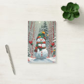 Sneeuwman Post-it® Notes (Kantoor)